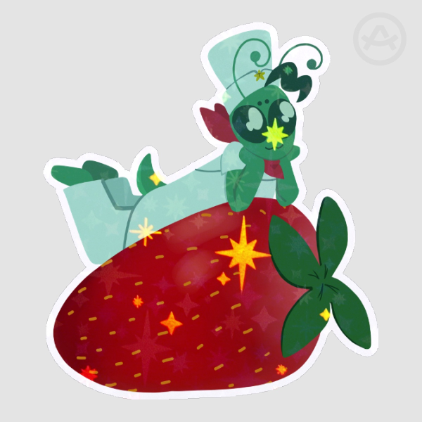 Alien Tonio Star Stickers