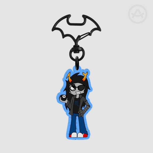 Vriska Serket emo art style acrylic charm