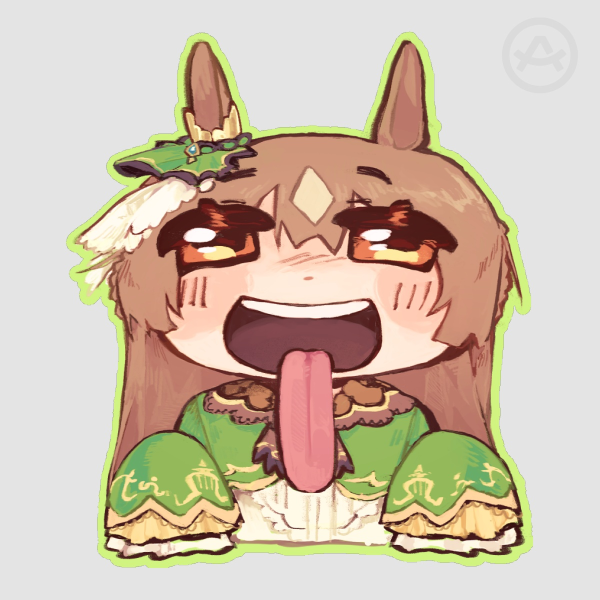 Satono Diamond Blehh Die Cut Sticker