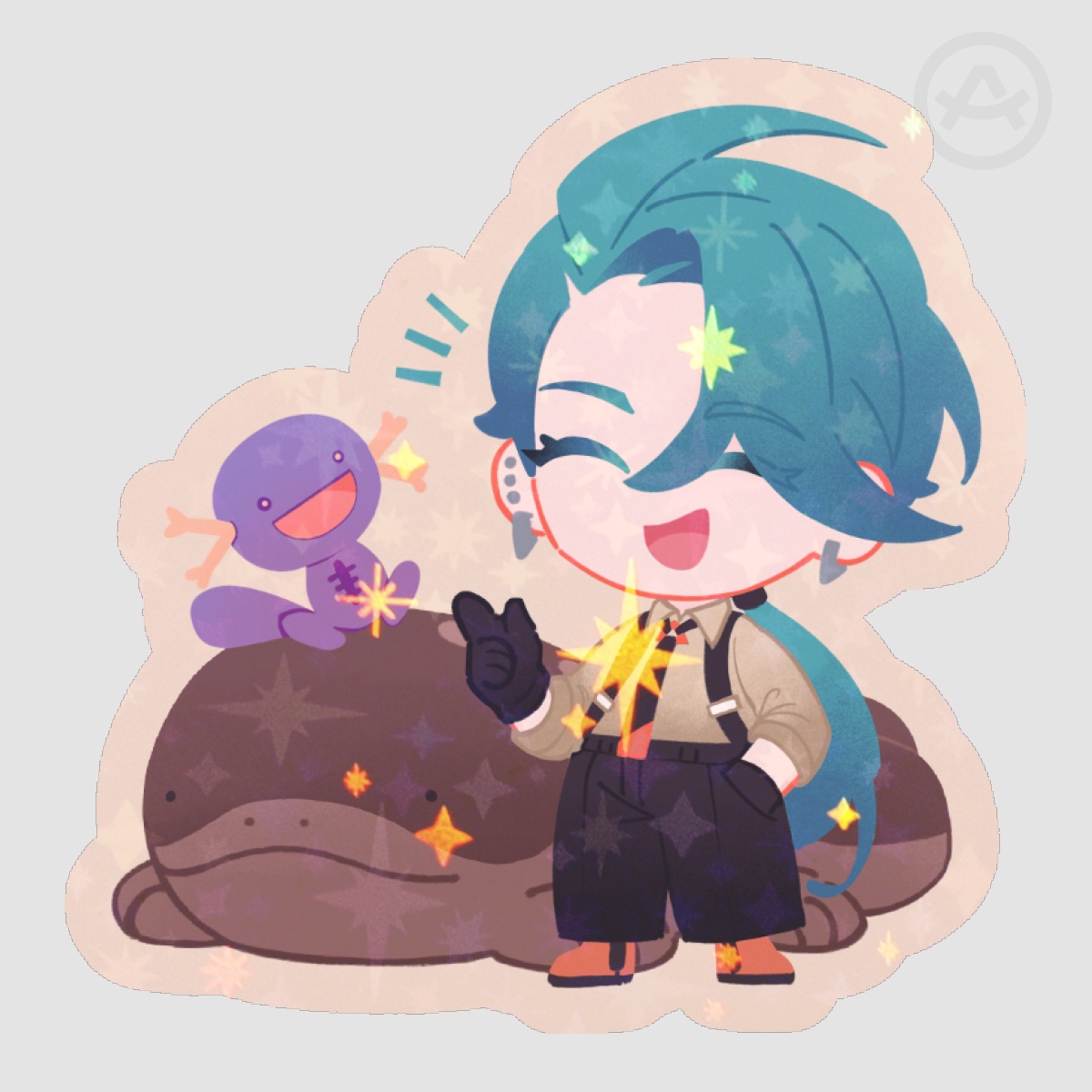 Pkm - Sticker - Rika