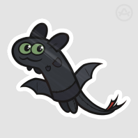 Colored Edge Die Cut Stickers