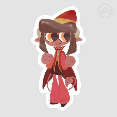Colored Edge Die Cut Stickers