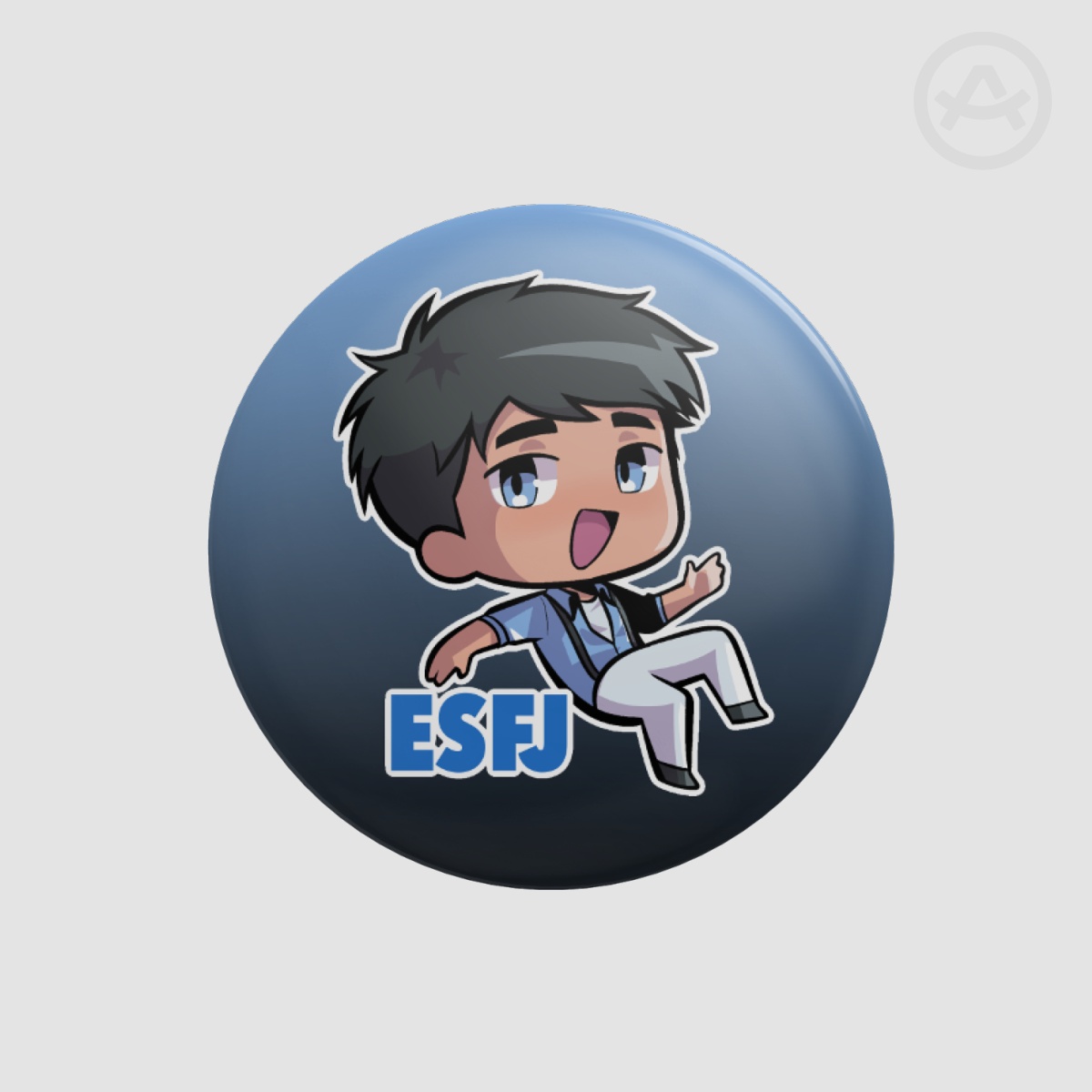 ESFJ Button Pin