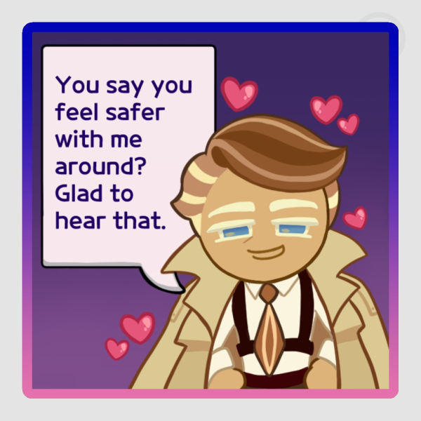 Almond Cookie Die Cut Sticker