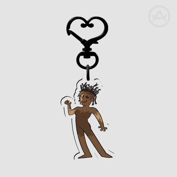 Val Outlast 2 Keychain