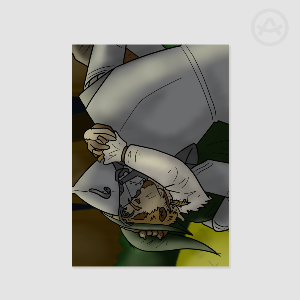 TinCrow Kiss Poster Print