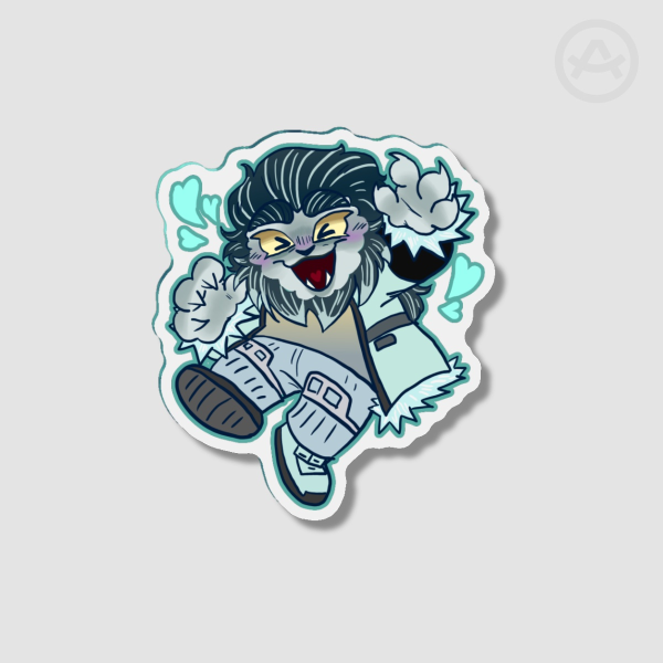 Freddy Yeti Fridge Magnet