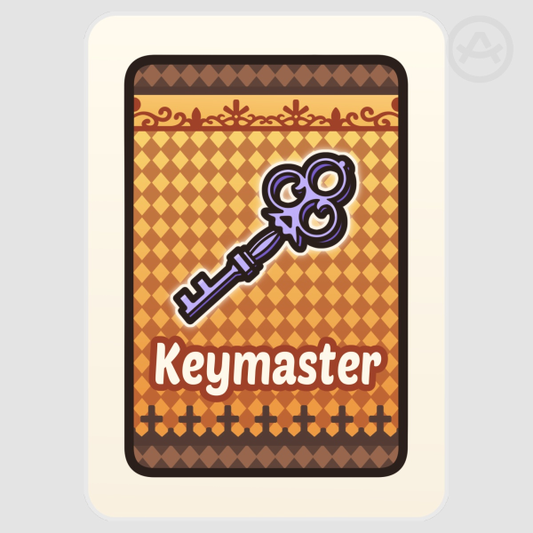 YTTD Keymaster Card Stickers