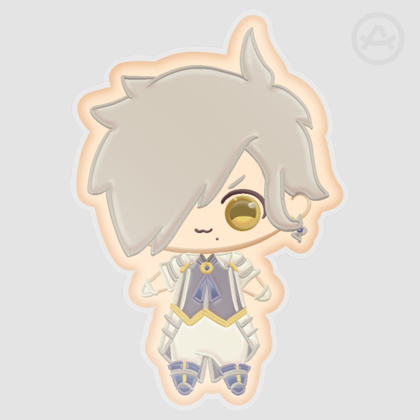 Assid - Matte Sticker