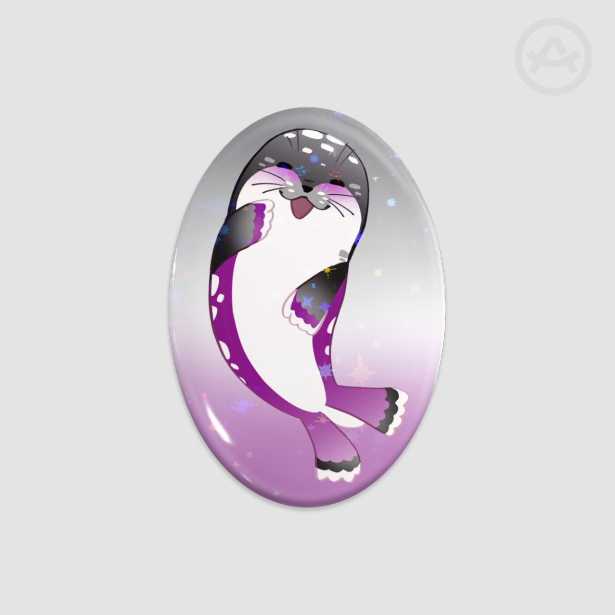 Asexual Seal Badge