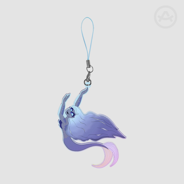 Mermaid Emily Rainbow Acrylic Keychain