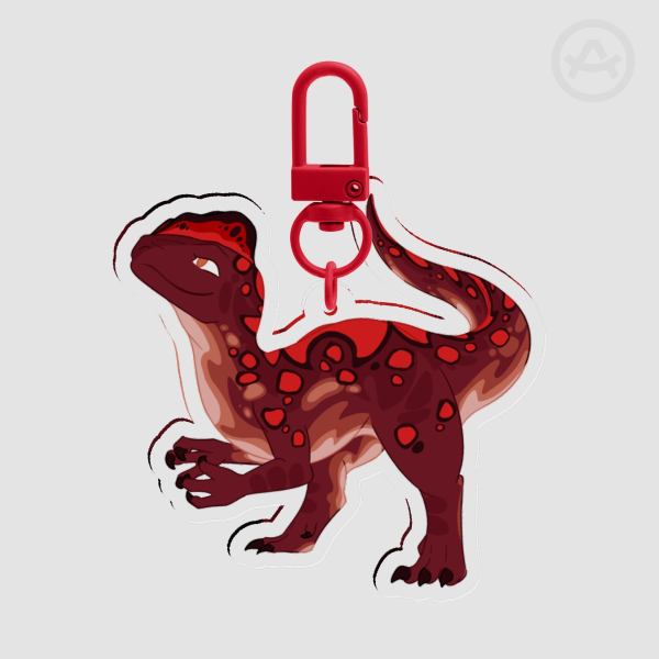 Dylophosaurus Keychain