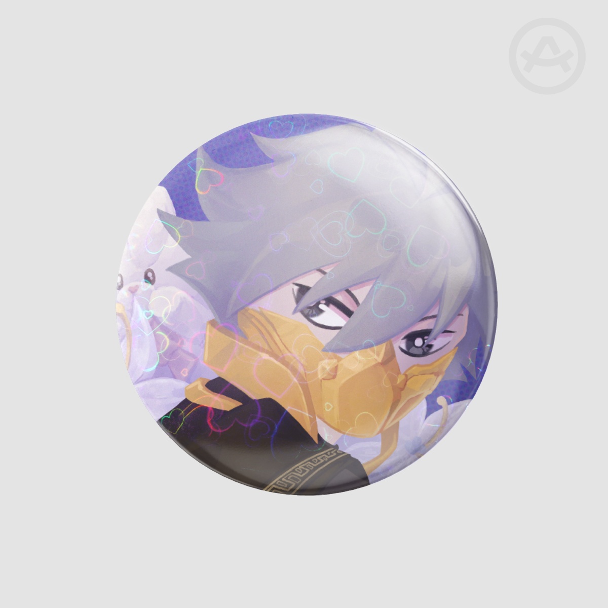 Ghostblade Chibi Button Pin