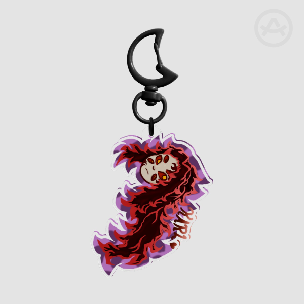 Karl Kokushibo Keychain Demon Slayer