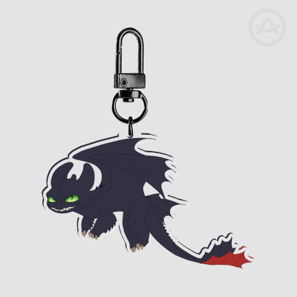 Chibi Toothless Keychain