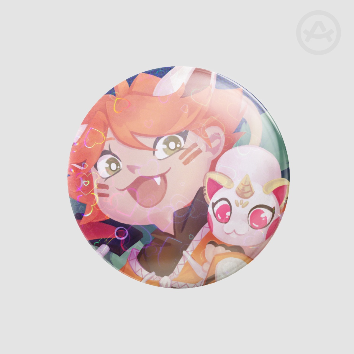 The Johnnies Chibi Button Pin