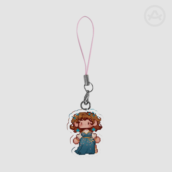 Victoria - Clear Acrylic Keychains