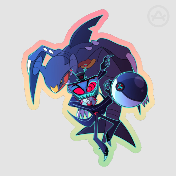 Vox and Garchomp Sticker