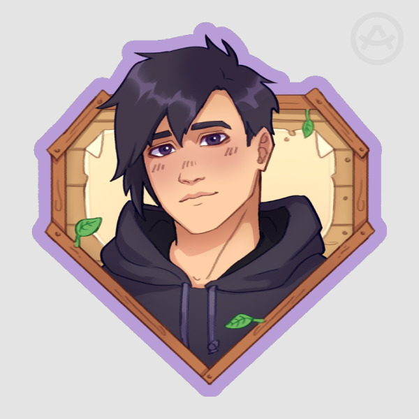 Stardew Valley sticker - Sebastian