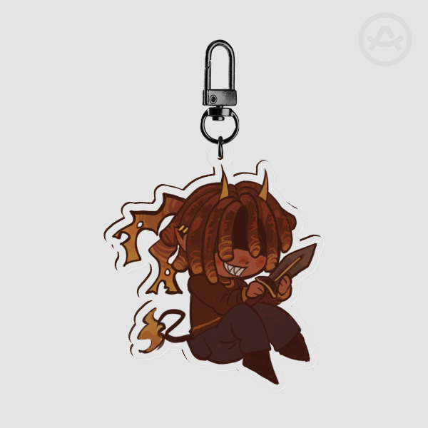 Flamefrags Keychain