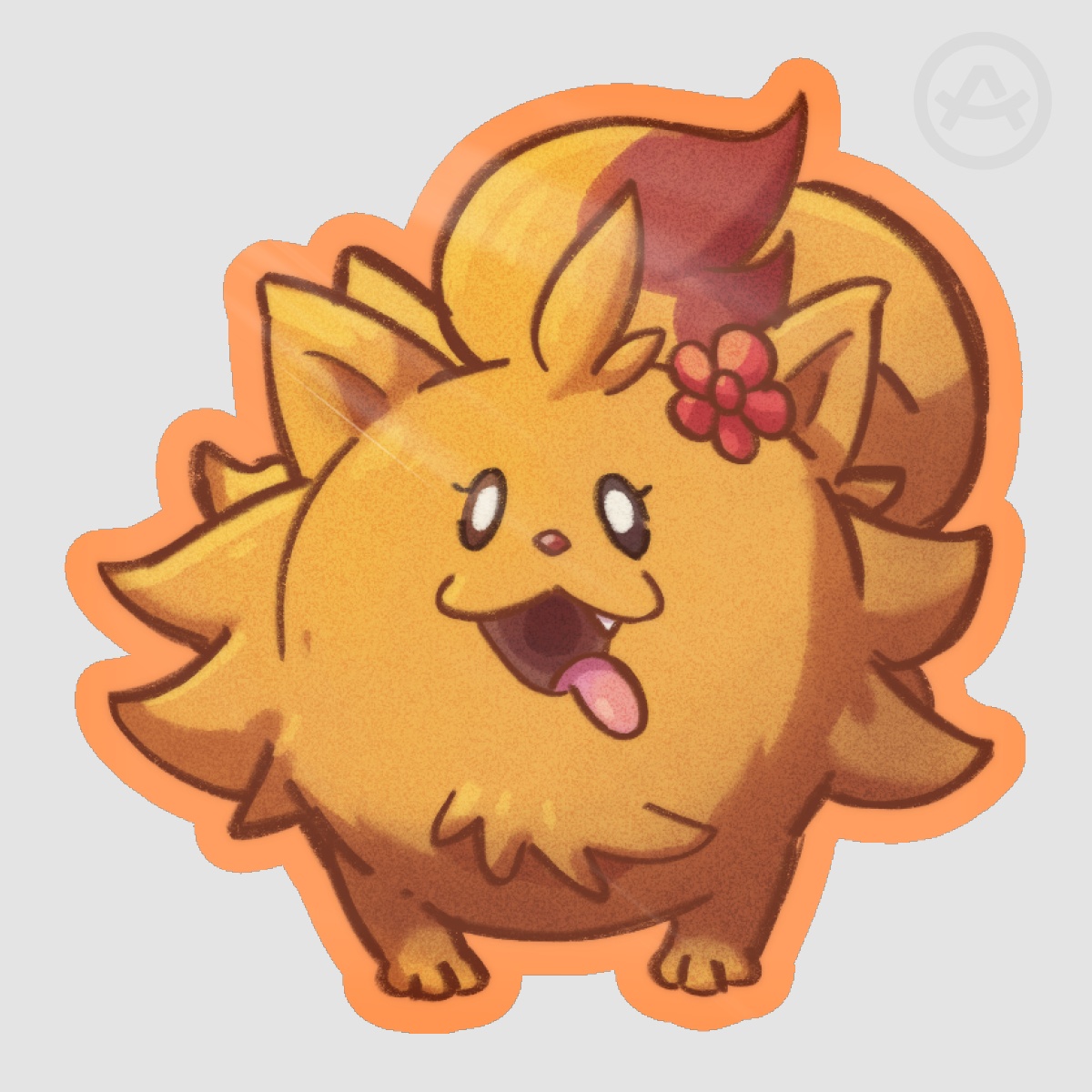 Pombon Die Cut Sticker