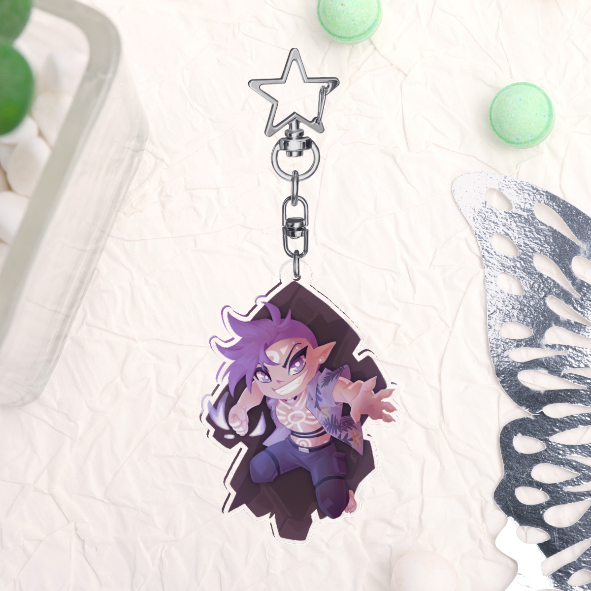 Dragon Boy Chibi Keychain