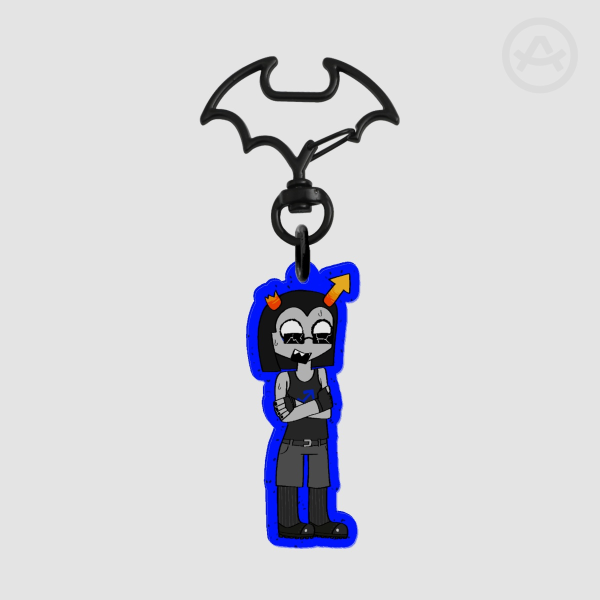 Equius Zahhak Emo art style acrylic charm