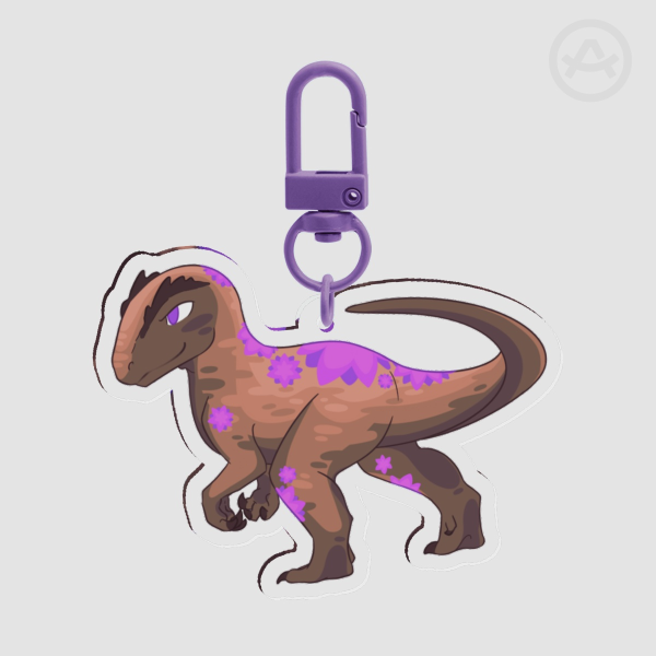 Allosaurus Keychain