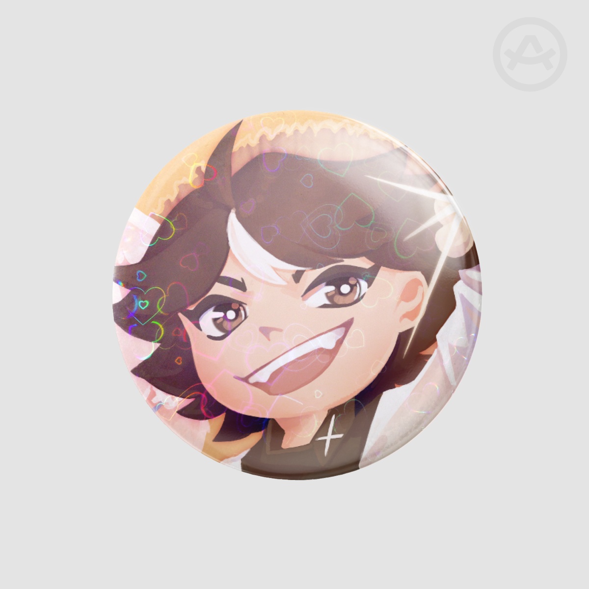Lin Ling Chibi Button Pin
