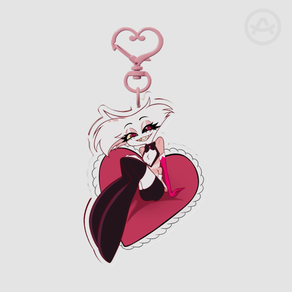 Angel Dust Valentine’s Acrylic Charm
