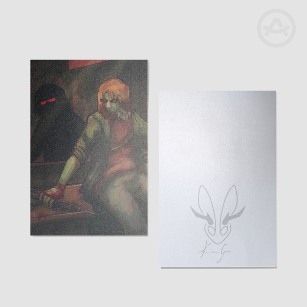 Postal '97 Dude Mirror Print