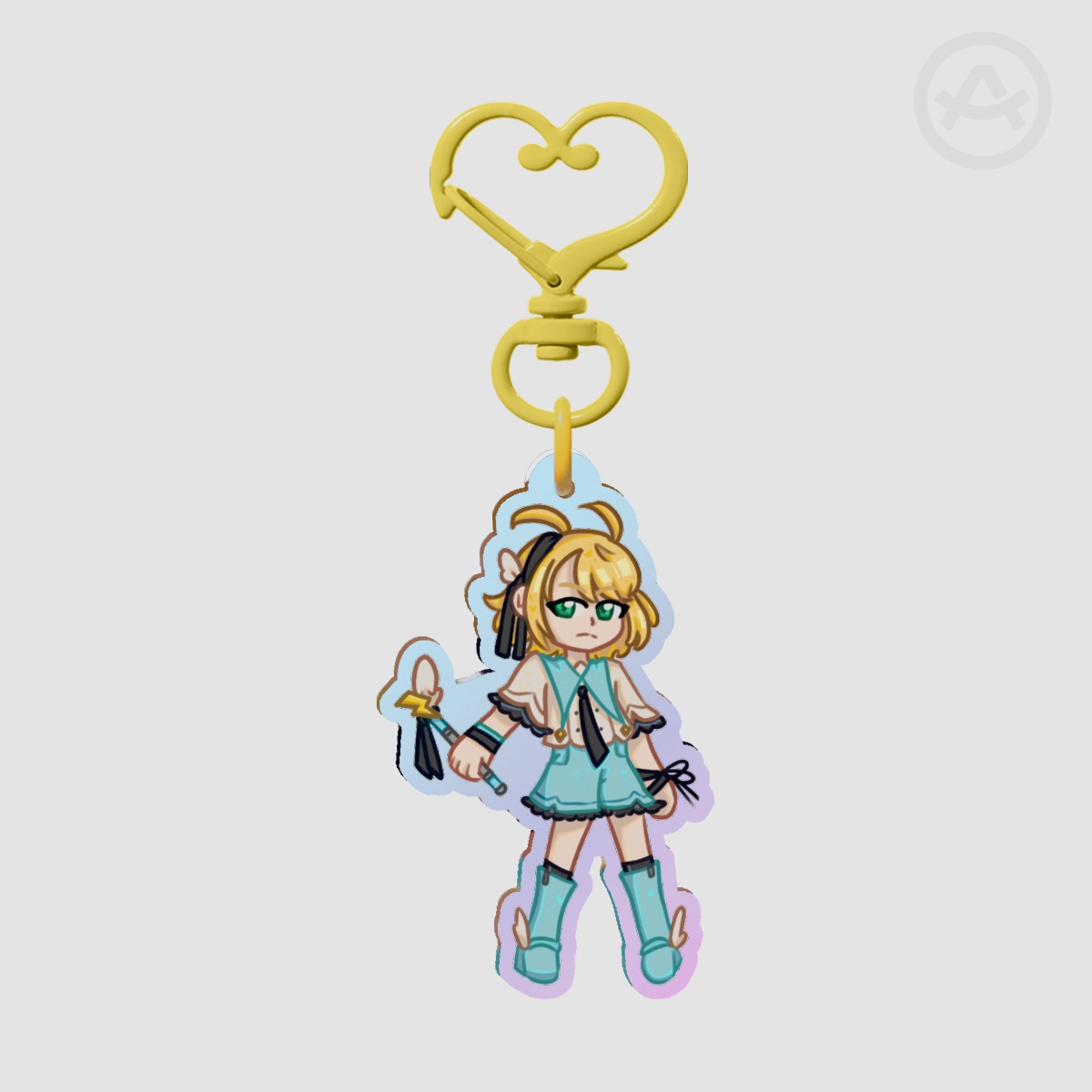 Elrena Magical Girl Rainbow Acryllic Keychain