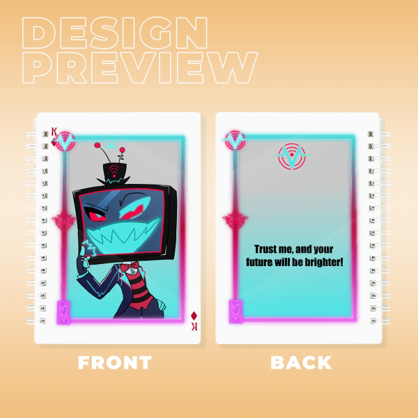 Vox Playing Card Notebook