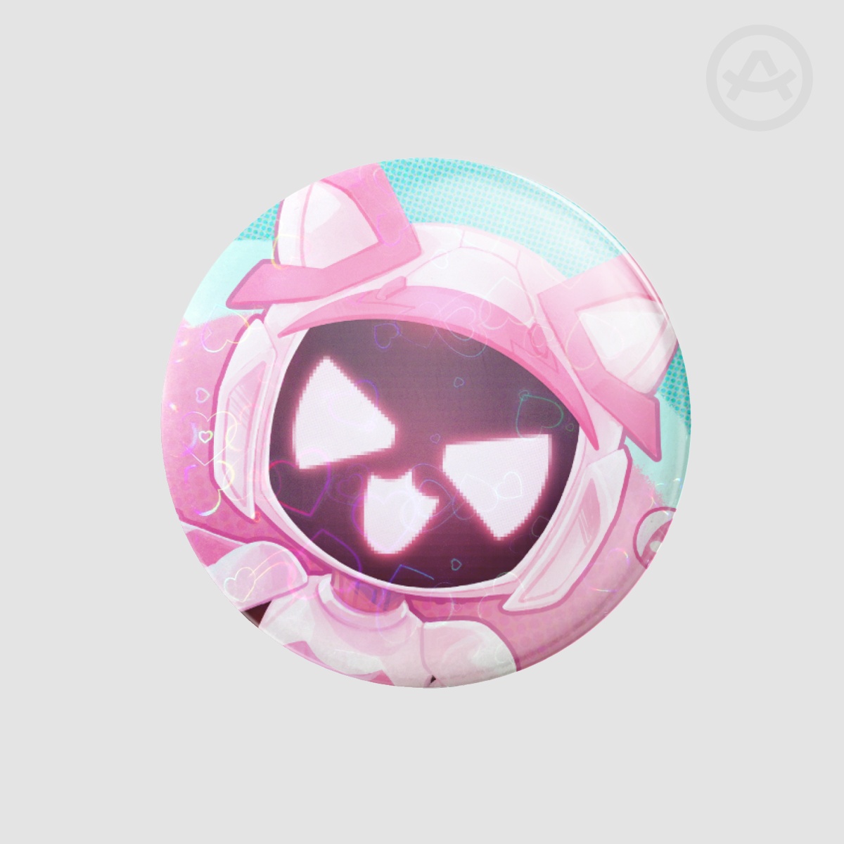Loli Chibi Button Pin