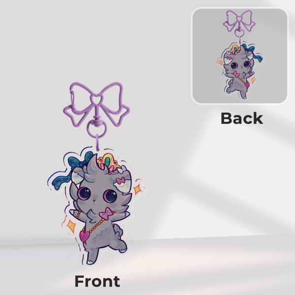 Espurr keychain