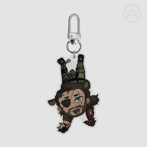 Epoxy Clear Acrylic Keychains