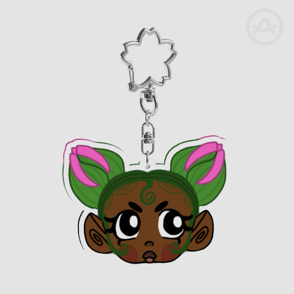 Petunia Keychain