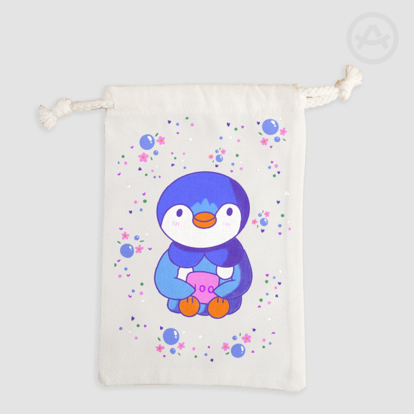 Piplup Dices Drawstring Pouch