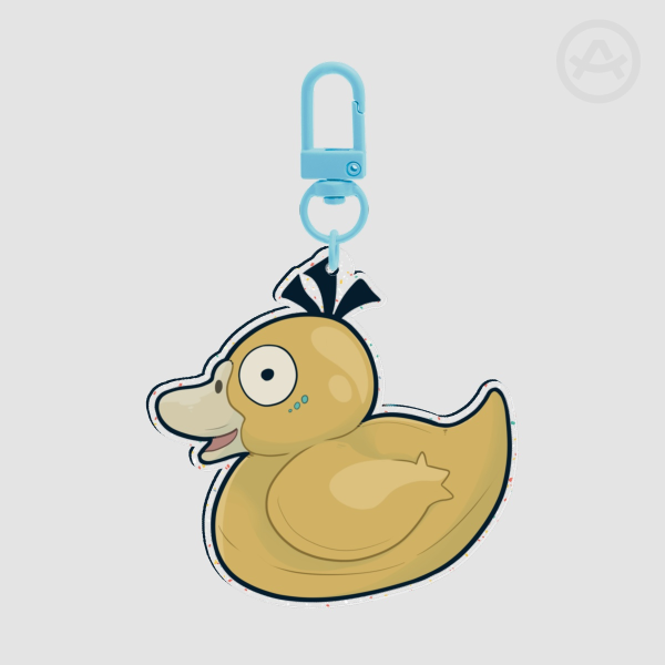Psyduck Pokeducky Keychain