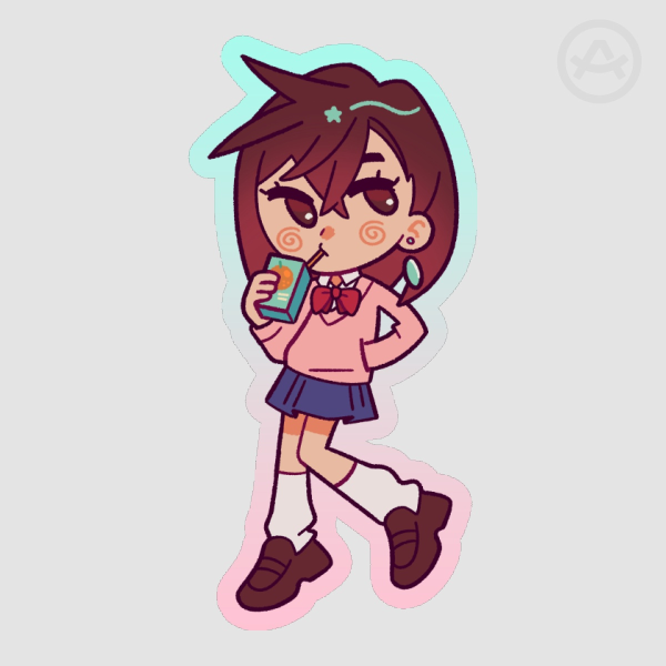 Momo Sticker