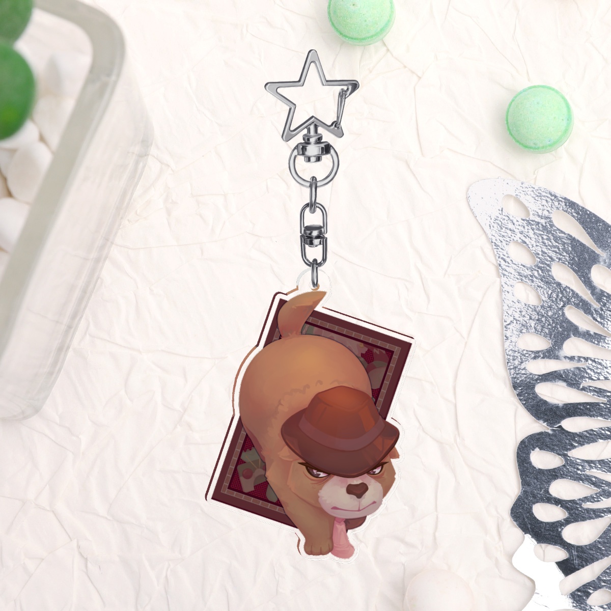 Ahu Chibi Keychain