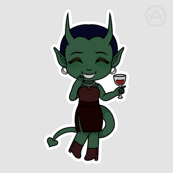 Ickve't Velin chibi sticker