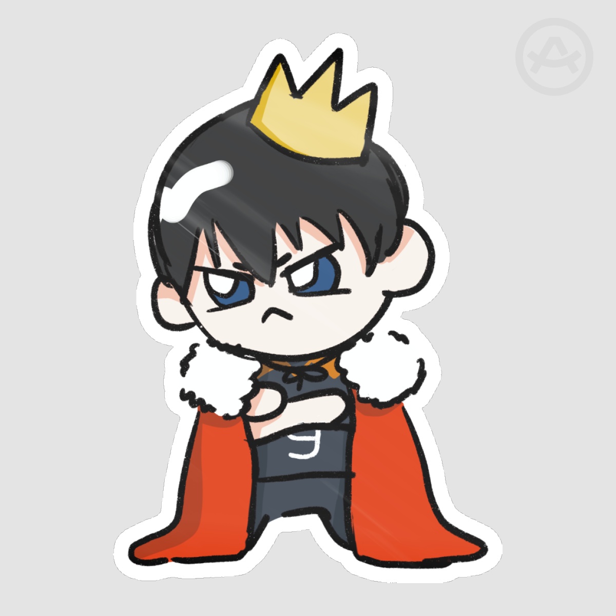 Kageyama Derpy Sticker