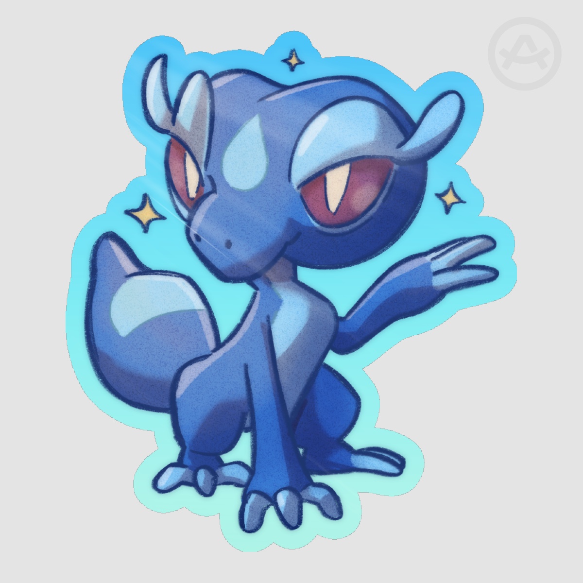 Gecqua Die Cut Sticker