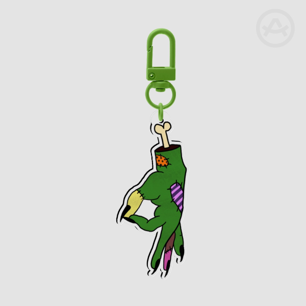 Franken-lady's Hand Keychain