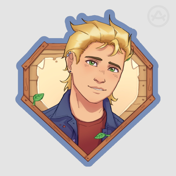 Stardew Valley sticker - Sam