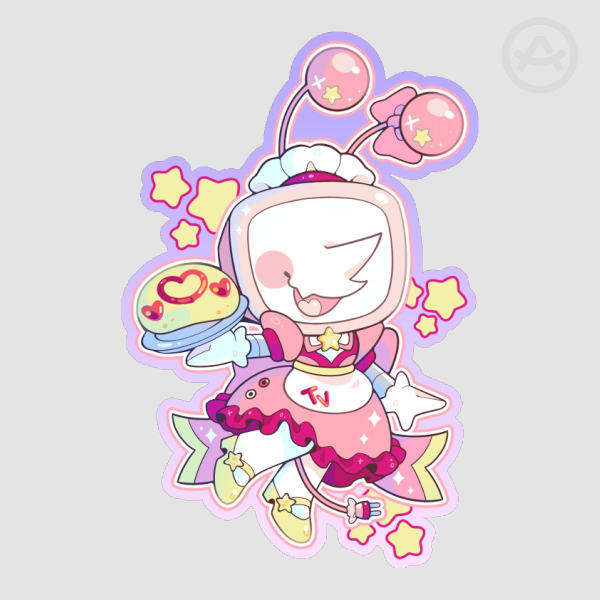 Maid Tenna Sticker Mini