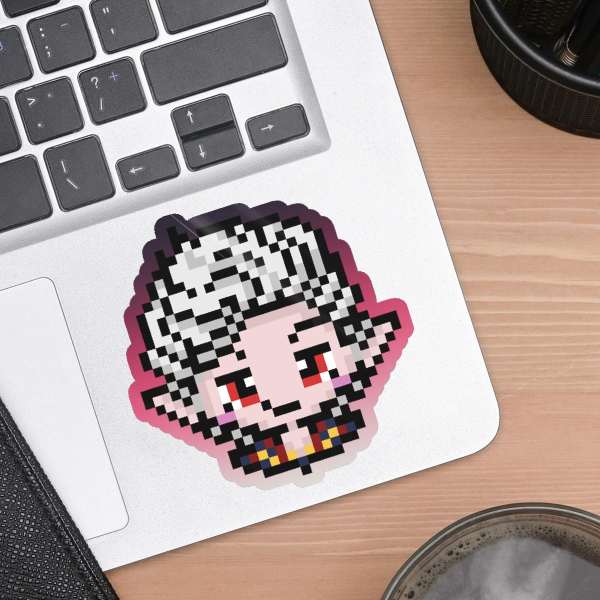 Astarion Coated Paper Sticker – Baldur’s Gate 3 🩸