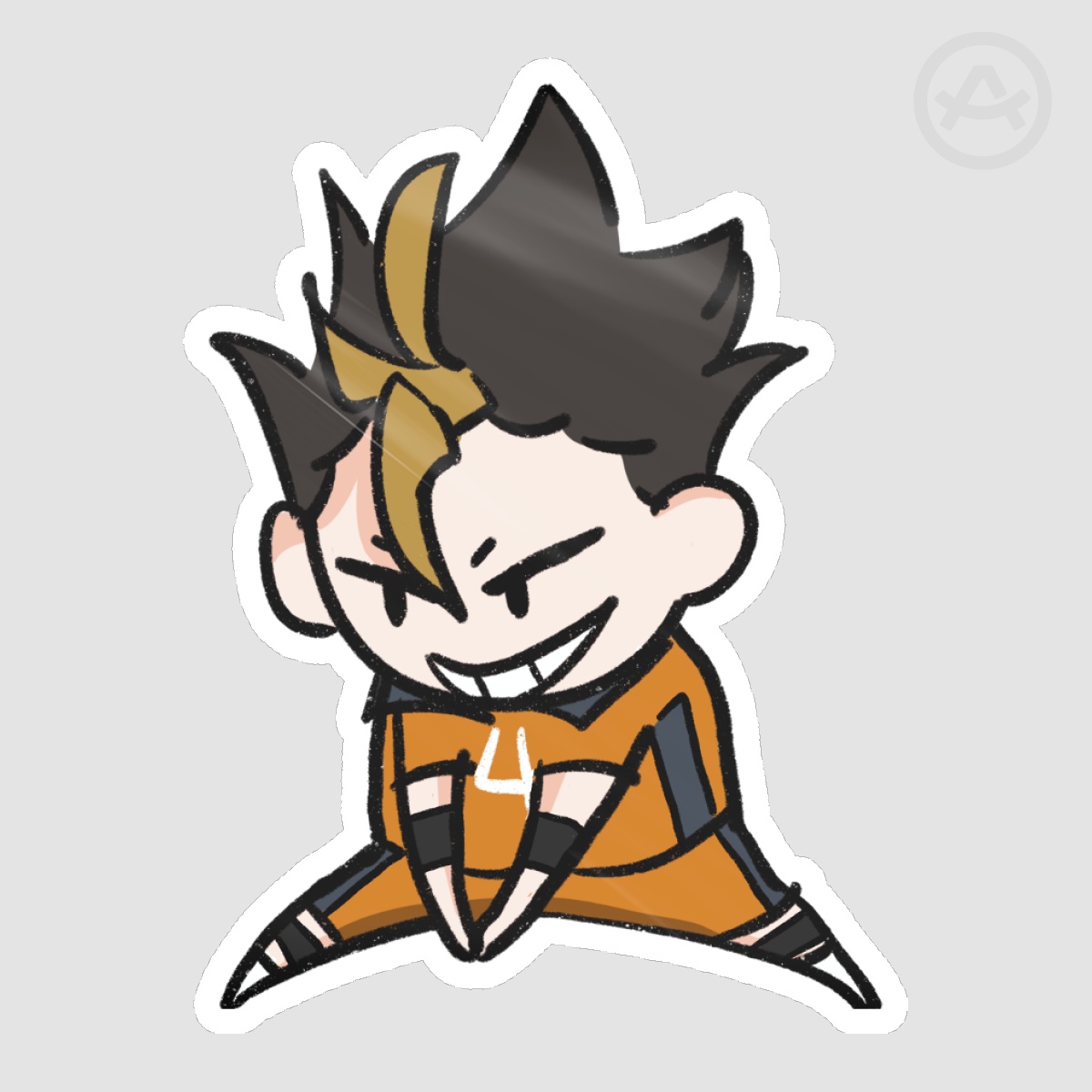 Nishinoya Derpy Stickers
