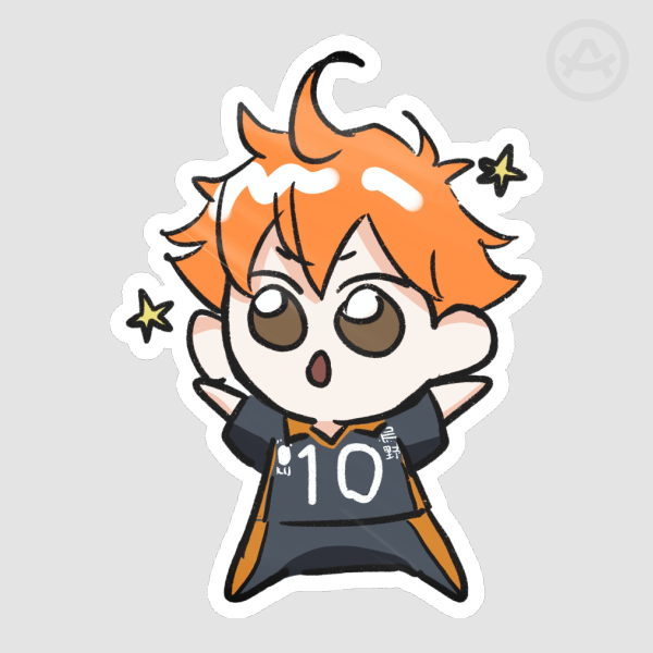Hinata Derpy Sticker
